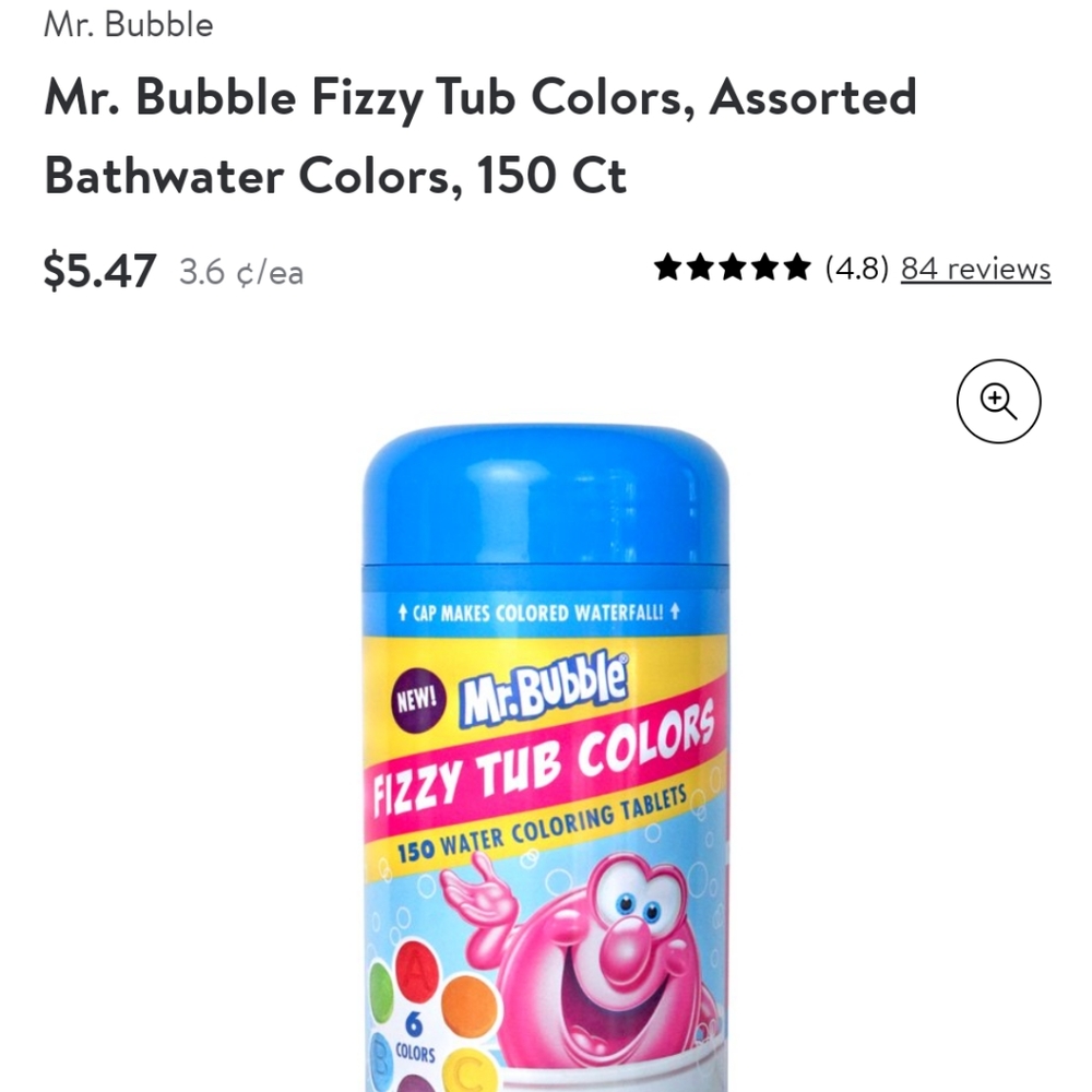 Bath Time Coloring Tablets - Picture 2 of 3